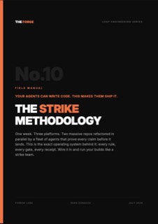 Print cover of Field Manual No.10, The Strike Methodology